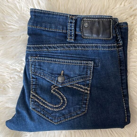 SILVER JEANS AIKO MID SLIM BOOT - Picture 4 of 12